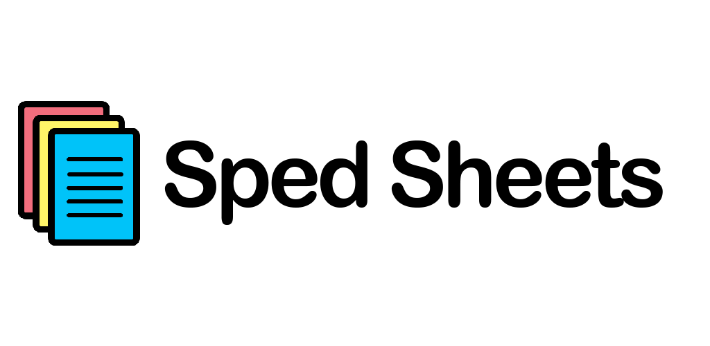 Sped Sheets Logo